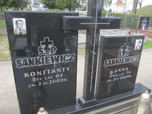 Anna Sankiewicz  1946 Bielsk Podlaski - Grobonet - Wyszukiwarka osób pochowanych