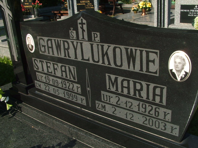 Maria Gawryluk 1926 Bielsk Podlaski - Grobonet - Wyszukiwarka osób pochowanych