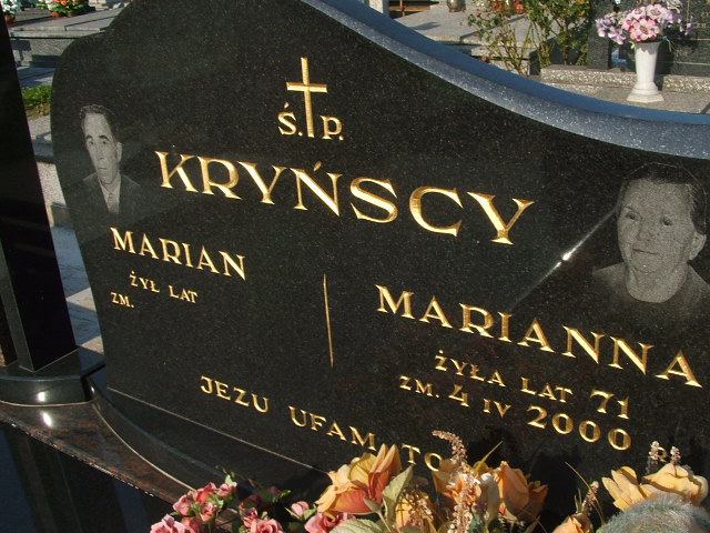 Marianna Kryńska 1929 Bielsk Podlaski - Grobonet - Wyszukiwarka osób pochowanych
