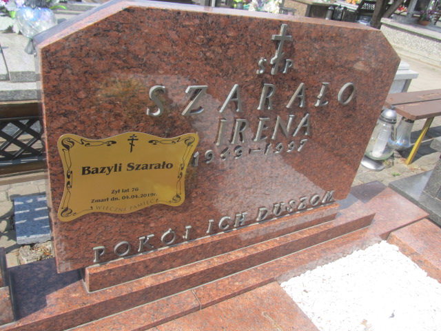 Bazyl Szarało 1943 Bielsk Podlaski - Grobonet - Wyszukiwarka osób pochowanych