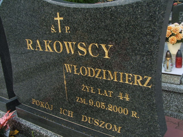 Włodzimierz Rakowski 1955 Bielsk Podlaski - Grobonet - Wyszukiwarka osób pochowanych