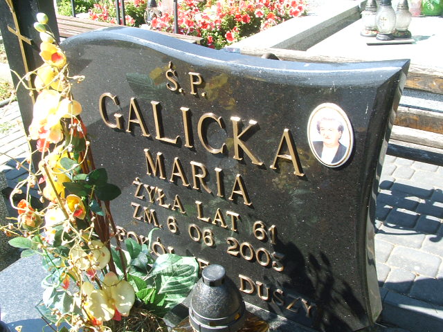 Maria Galicka 1942 Bielsk Podlaski - Grobonet - Wyszukiwarka osób pochowanych