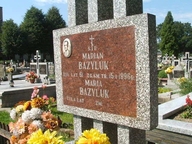 Marian Bazyluk 1934 Bielsk Podlaski - Grobonet - Wyszukiwarka osób pochowanych