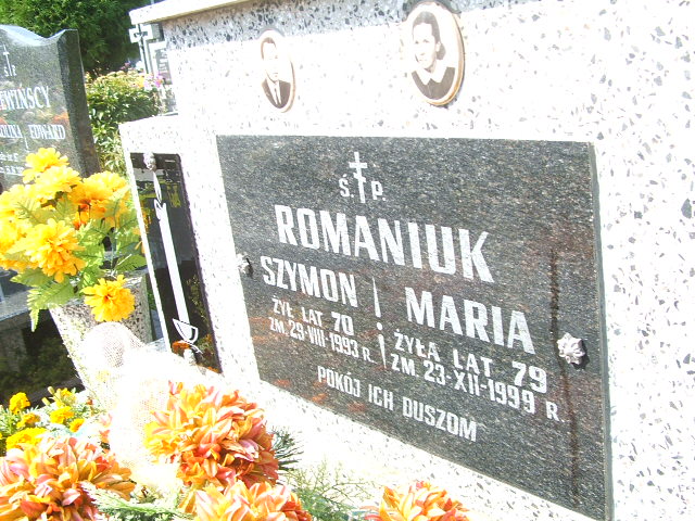 Maria Romaniuk 1920 Bielsk Podlaski - Grobonet - Wyszukiwarka osób pochowanych