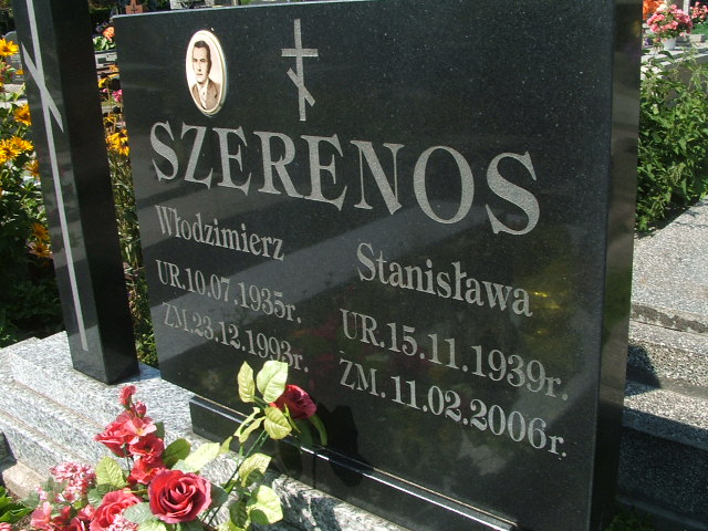 Włodzimierz Szerenos 1936 Bielsk Podlaski - Grobonet - Wyszukiwarka osób pochowanych