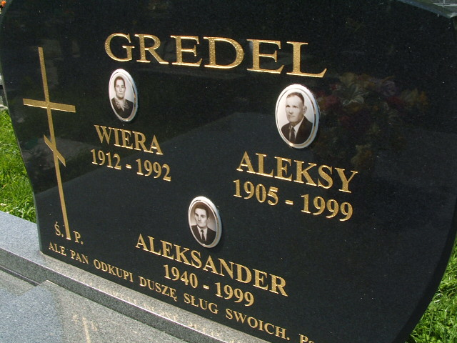 Wiera Gredel 1912 Bielsk Podlaski - Grobonet - Wyszukiwarka osób pochowanych